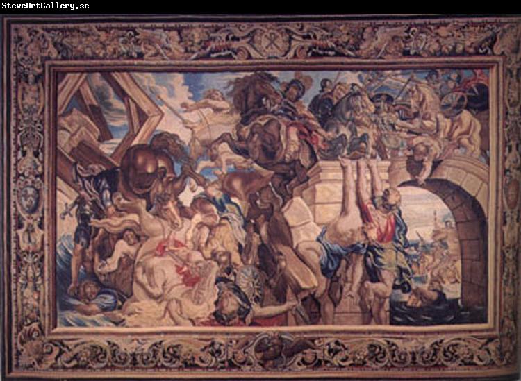 Peter Paul Rubens The Battle of the Milvian Bridge,from The Life of Constantine (mk01)